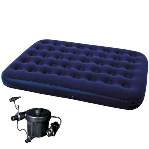 Double Air Bed With Pumper