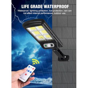 SOLAR STREET LIGHT LED REMOTE CONTROL SENSOR LIGHT